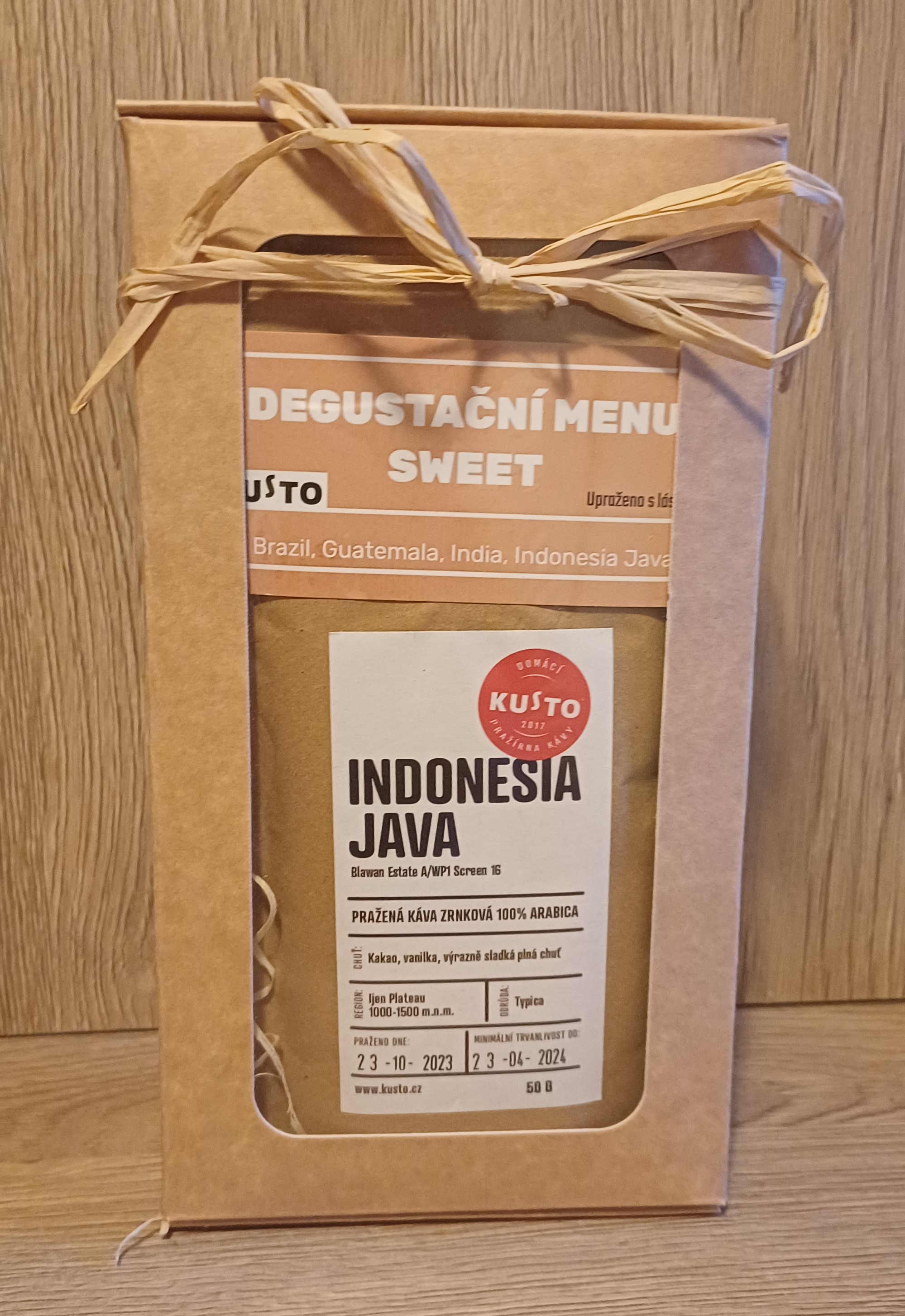DÁRKOVÉ DEGUSTAČNÍ MENU SWEET