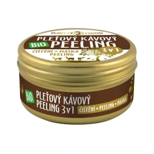 Bio Kávový pleťový peeling 3v1